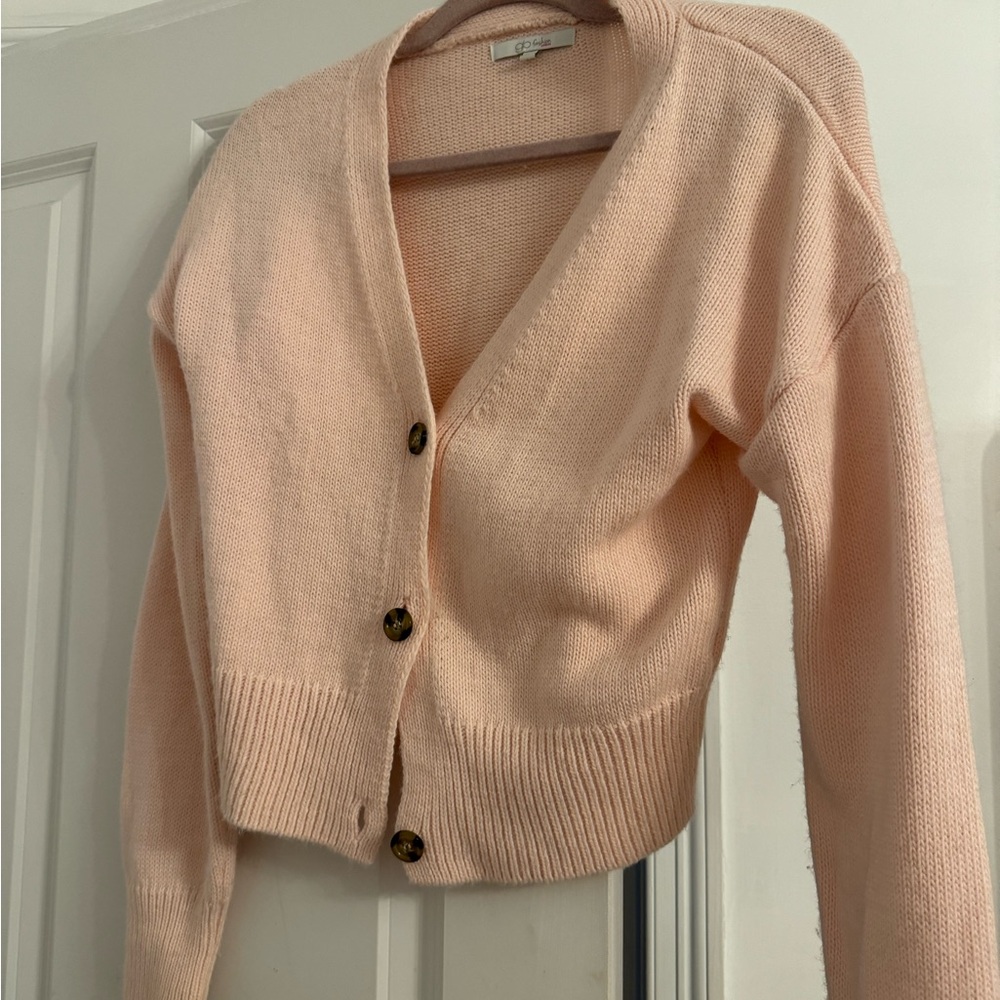 Pink sweater for fall